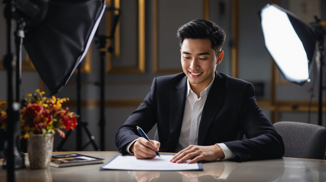 新生代演员苏晨正式签约国产视频,开启全新艺术征程